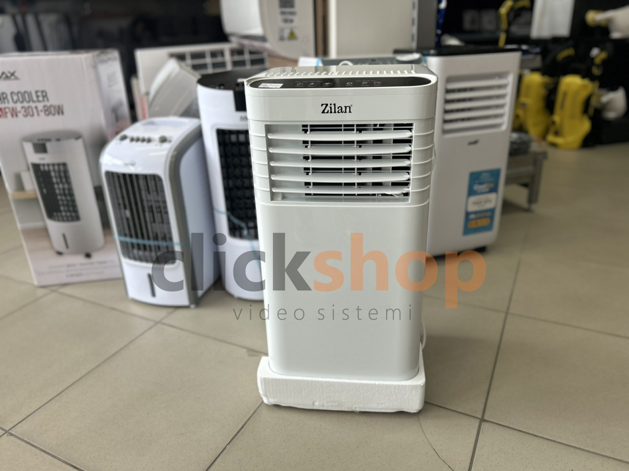 Prijenosni / Mobilni klima uređaj, 3u1, 9000 Btu, 2.6 kW Zilan — fotografija 1