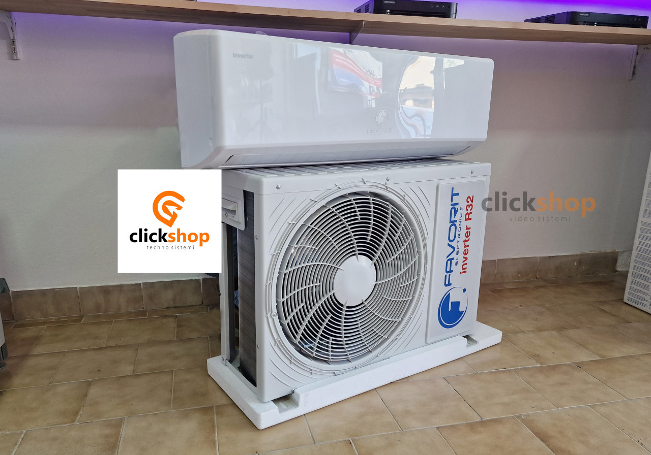 KLIMA UREDJAJ FAVORIT 18000 BTU INVERTER ugradnja — fotografija 1
