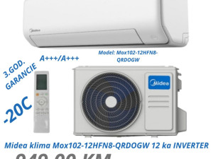 MIDEA INVERTER KILIMA 12KA 12HRFNX/MOX102 - 12HFN8 — fotografija 1
