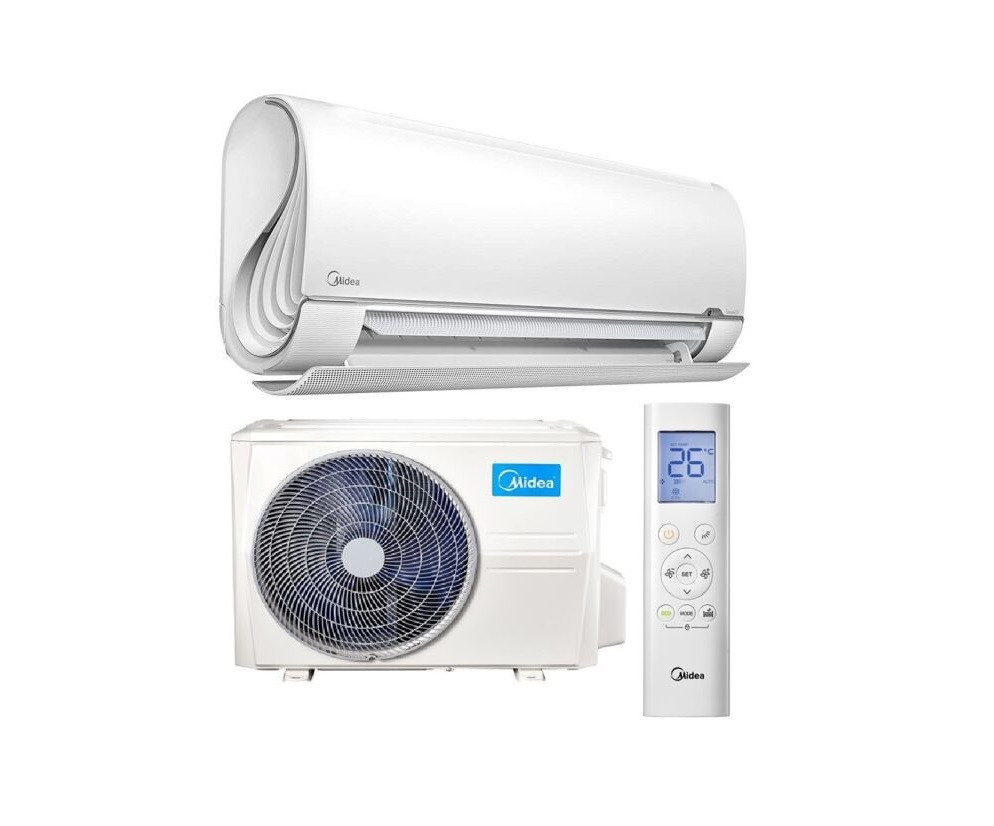 MIDEA BREEZELESS -S 12 INVERTER A+++ -25 sa grijacem — fotografija 1