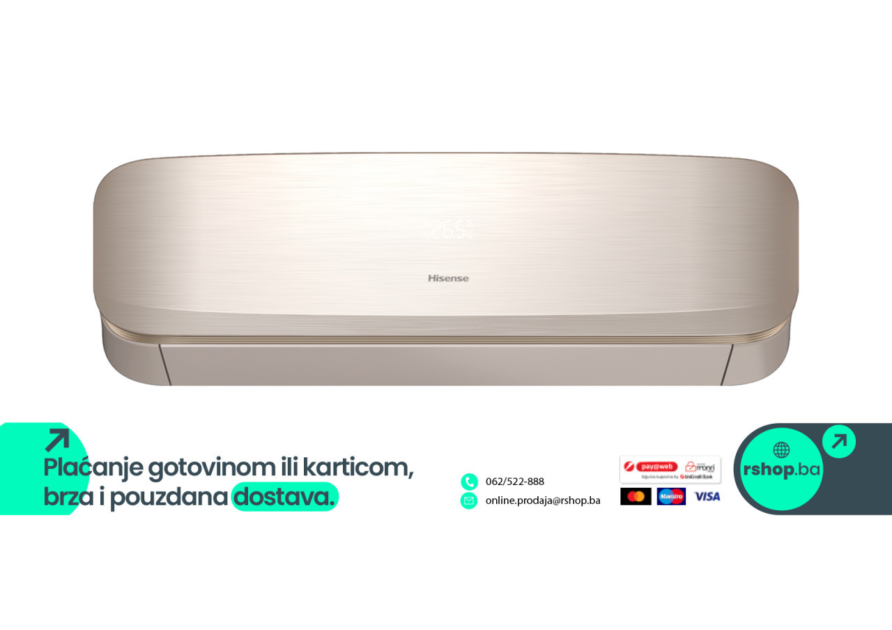 Klima uređaj Hisense QJ35XJ3GG FRESH AIR 12K — fotografija 1