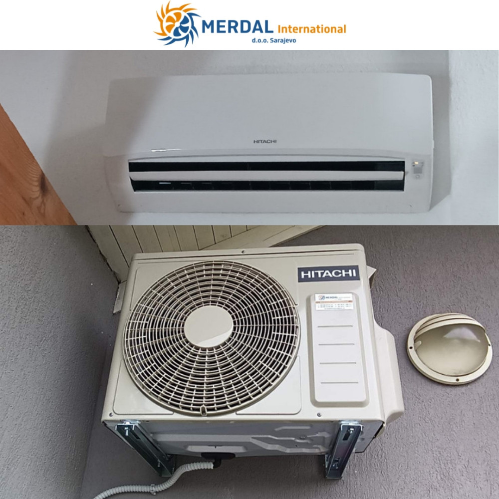 HITACHI AIR HOME 400 RAC-DJ35WHAE/RAK-DJ35RHAE inverter R32 — fotografija 1