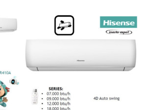 Hisense 18-ka INVERTER -20 WiFi Expert Smart klima 12 — fotografija 1