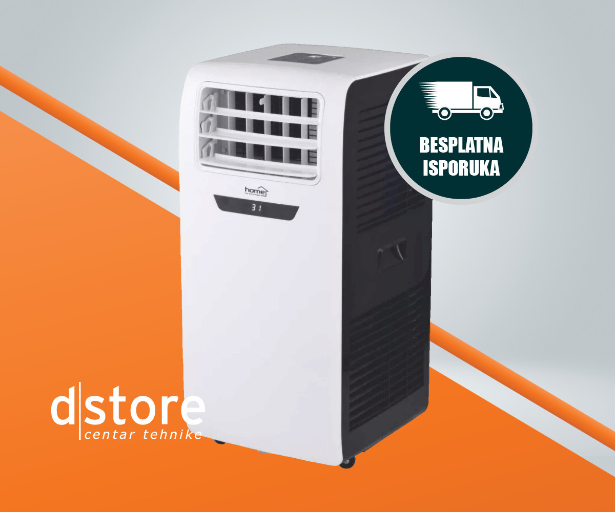 home  Prijenosni/Mobilni klima uređaj, 4u1, 9000 dstore — fotografija 1