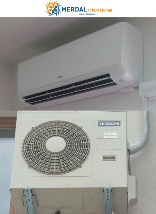 HITACHI TAKAI KLIMA UREĐAJ RAK-50RXE/RAC-50WXE inverter R32 — fotografija 1