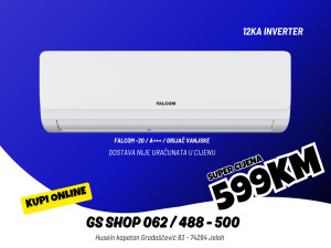 Klima FALCOM 12KA INVERTER -20 WiFi A+++ GRIJAČ VANJSKE — fotografija 1