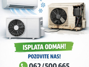 OTKUPLJUJEMO OTKUP KLIMA UREĐAJA (NEISPRAVNE, POLOVNE, NOVE)