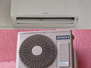 HITACHI AIR HOME 400 RAC-DJ25WHAE/RAK-DJ25RHAE inverter R32 — fotografija 1