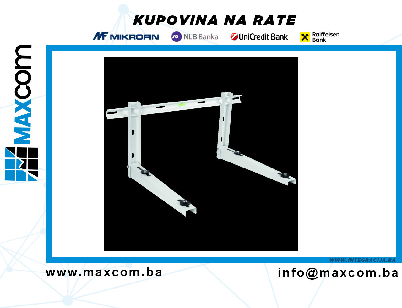 Superior Nosač klima uređaja, univerzalni, do 200 kg. - Air Fix — fotografija 1