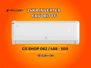 Klima FAVORIT 24KA INVERTER -15 / A++ — fotografija 1