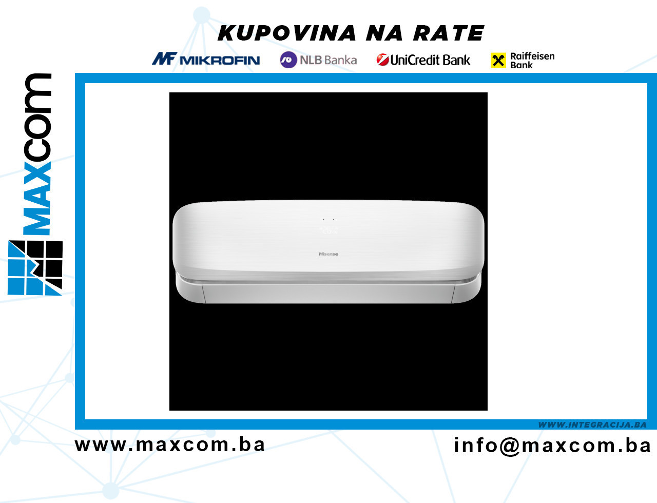 Hisense Klima uređaj, 12000Btu, grijanje -22, WiFi, AA - Fresh A — fotografija 1