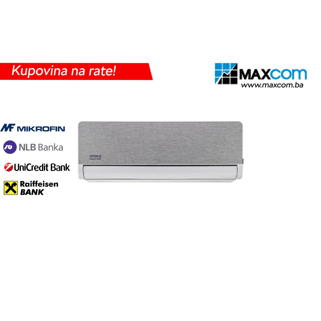 Vivax KLIMA ACP-18CH50AEHI+ Silver + UGRADNJA — fotografija 1