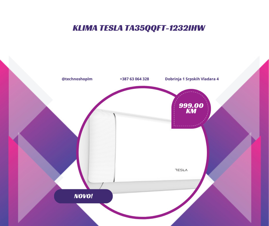 Tesla Klima TA35QQFT 1232IHW Inverter 12.3 — fotografija 1