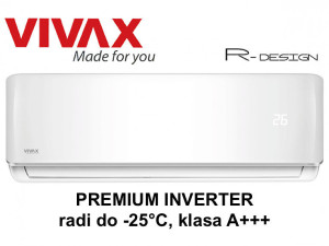 VIVAX AERI 12 INVE -25 A+++ Vanjski Grijaci GRATIS WIFI MODUL!