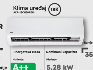 INVERTER 18K, Klima Vivax ACP-18CH50AENI -20, A++/A+