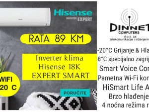 Inverter klima Hisense 18K EXPERT SMART