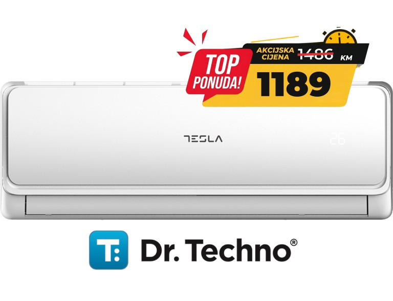 TESLA Klima TA53FFLL-1832IA Inverter,R32,WiFi NE 18000Btu snag.5k — fotografija 1