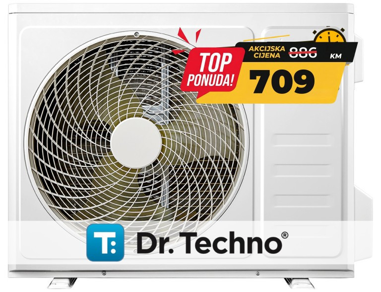 TESLA Klima TT26EX81-0932IAW Inverter,R32,WiFi DA kap.9000Btu sna — fotografija 1
