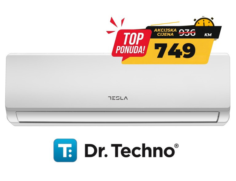 TESLA klima TT34EX81-1232IAW Inverter,R32,WiFi DA 12000Btu snag.3 — fotografija 1