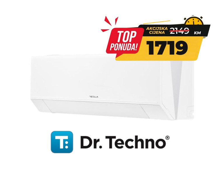 TESLA Klima TM53EP11-1832IHWT Inverter,R32,WiFi DA 18000Btu snag. — fotografija 1