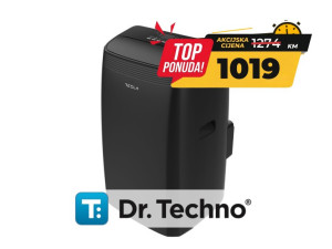 TESLA pok. klima TTMYB-12CHW Inverter, R290, Crna 3,5kW, WiFi