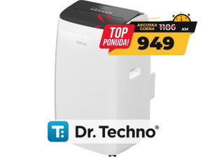TESLA pok. klima TTMYW-12CHW Inverter, R290, Bijela 3,5kW, WiFi