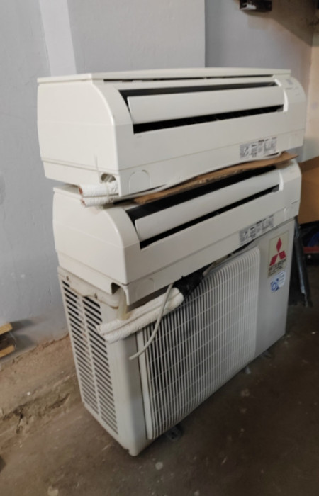 Mitsubishi Multi Split Inverter Klima 2 Unutarnje 1 Vanjska — fotografija 1