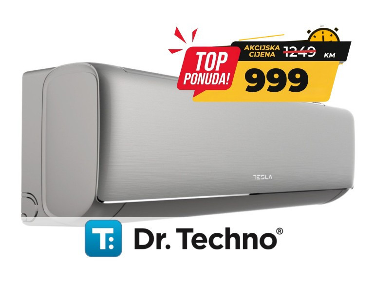 TESLA Klima TA35QQFT-1232IHWT Inverter,R32,WiFi DA 12000Btu snag. — fotografija 1