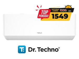 TESLA Klima TT51TP91-1832IHWT Inverter,R32,WiFi DA 18000Btu snag. — fotografija 1