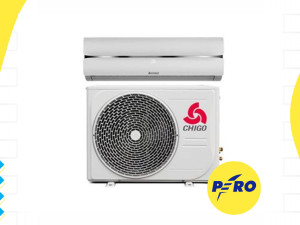Klima inverter 12000BTU 3,5kW WIFI, siva  CHIGO — fotografija 1