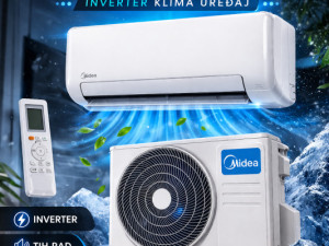 MIDEA INVERTER KLIMA 12 (12000 BTU) ALL EASY PRO — fotografija 1