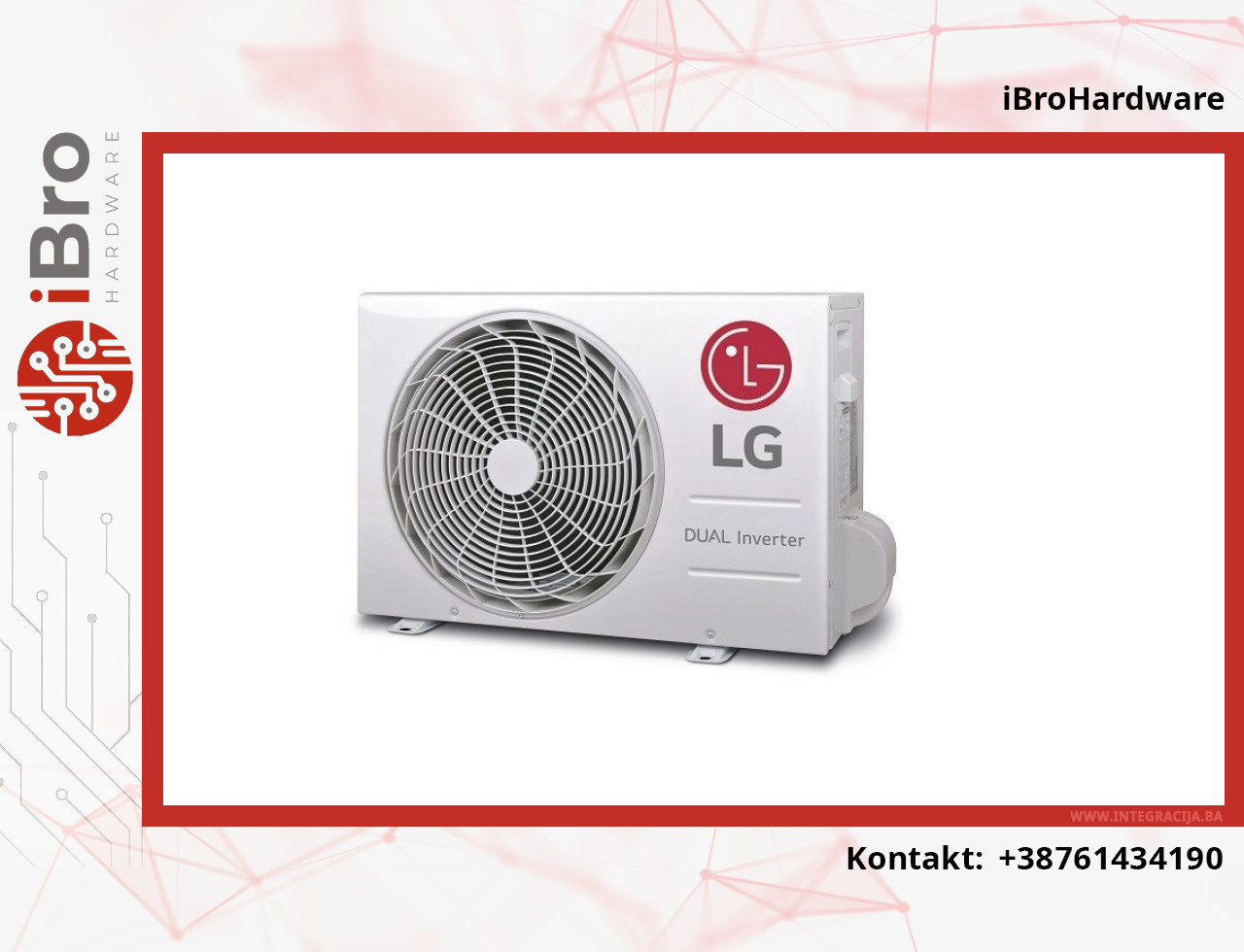 LG Vanjska jedinica WZ24AWU.SUU1 — fotografija 1