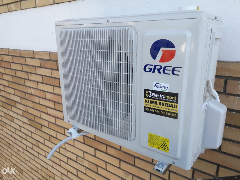 Klima Gree 12 INVERTER 1300KM sa ugradnjom B.Luka Elektromont — fotografija 1