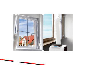 home WSL 4 home Izolacija prozora za mobilnu klimu, dužina 4 — fotografija 1