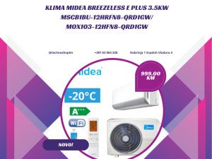 Klima Midea Breezeless E PLUS