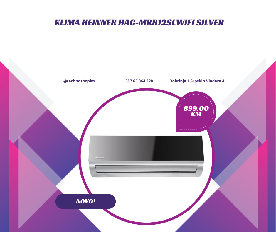 Klima uređaj Heinner HAC-MRB12SLWIFI — fotografija 1