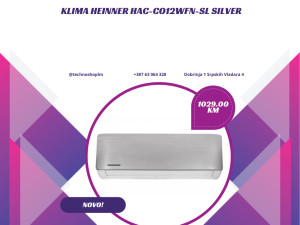 Klima uređaj Heinner HAC-CO12WFN-SL  Silver
