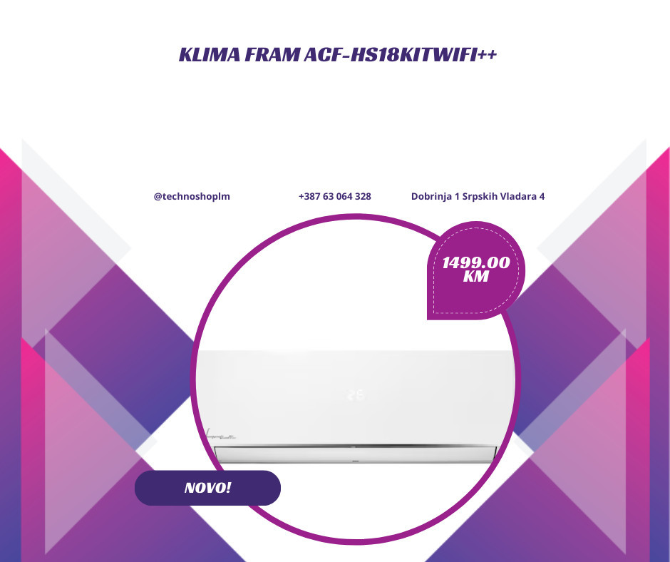 Klima uređaj FRAM ACF-HS18KITWIFI++ — fotografija 1