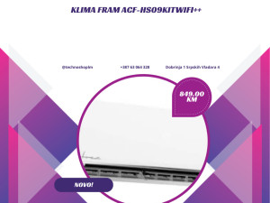 Klima uređaj FRAM ACF-HS09KITWIFI++