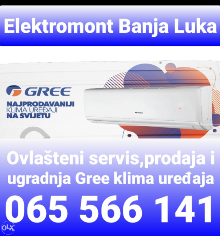 AKCIJA klima Gree 12 COSMO Economical sa montažom 1300KM — fotografija 1