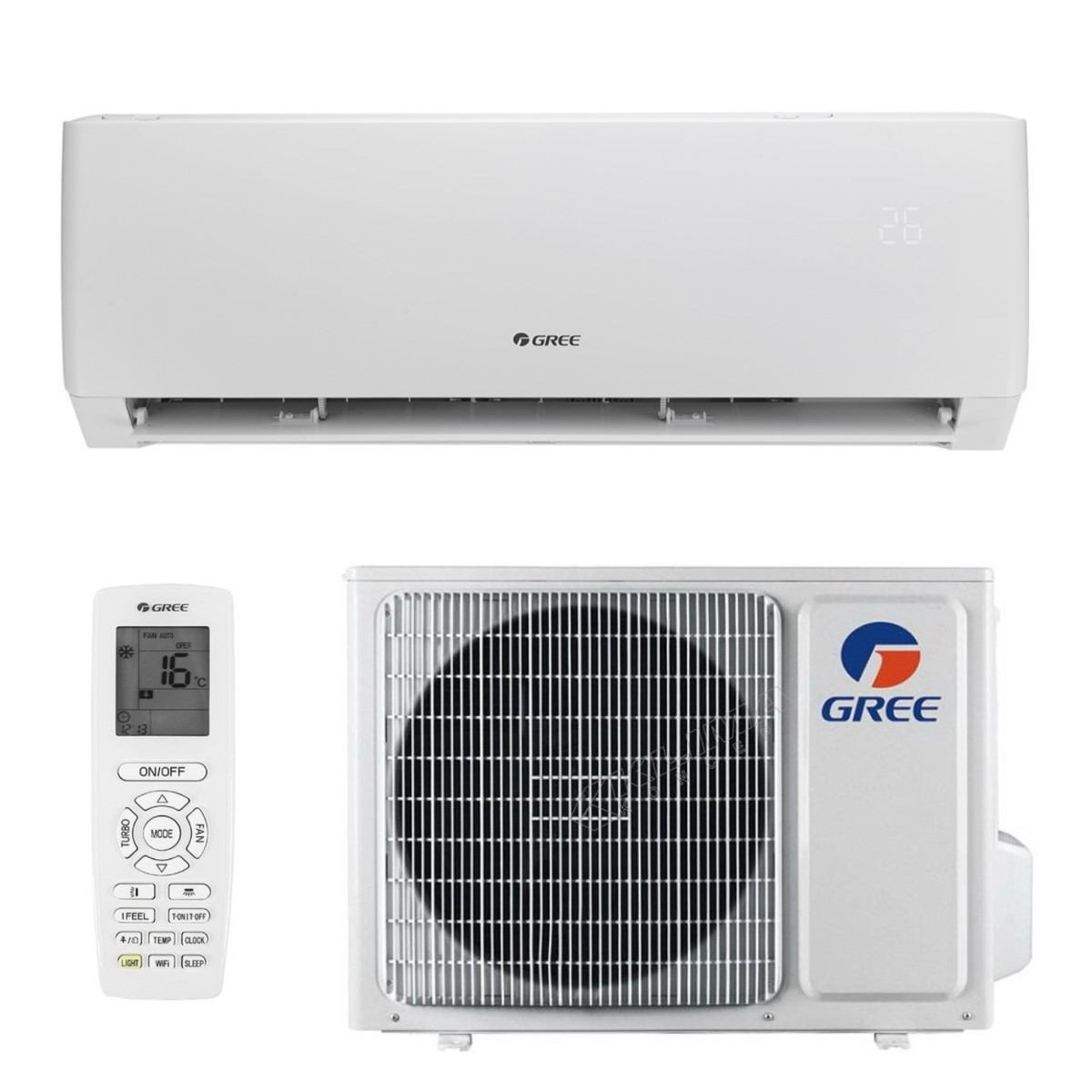 Klima inverter Gree WIFI -15C   + MONTAŽA — fotografija 1