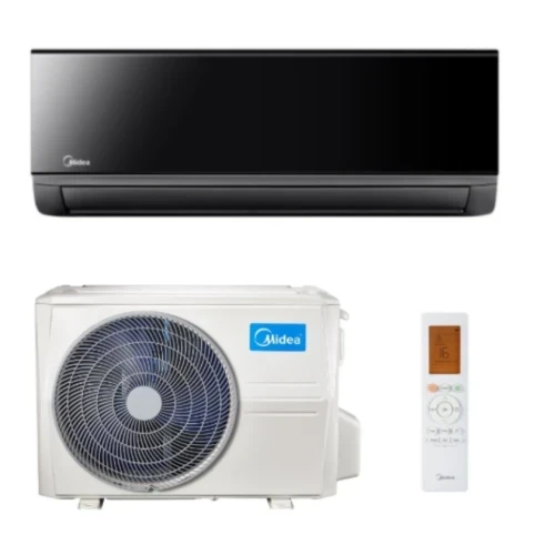 Klima inverter 12 crna Midea Extreme Save WiFi -20 A+++ 2 grijača — fotografija 1