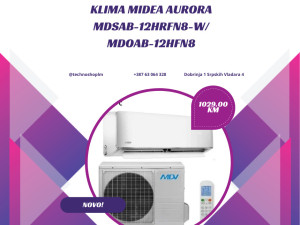 Midea Aurora 12HRFN8-W split klima uređa