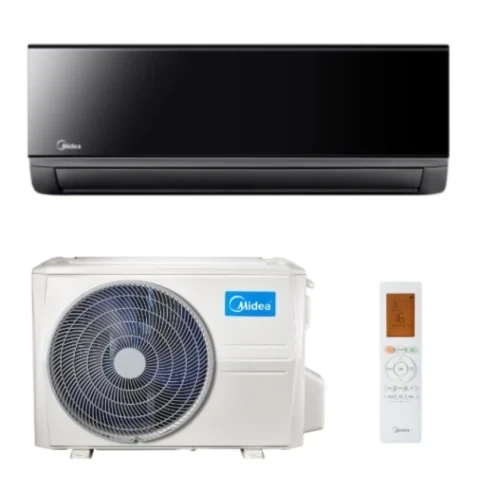 Klima inverter 12 crna Midea Extreme Save WiFi -20 A+++ 2 grijača — fotografija 1