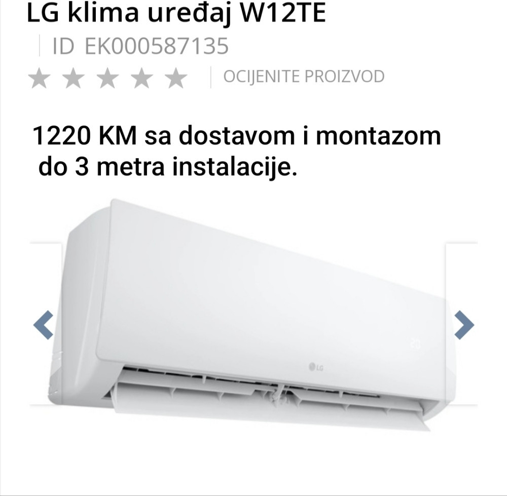 Lg Klima uredjaj !!! — fotografija 1
