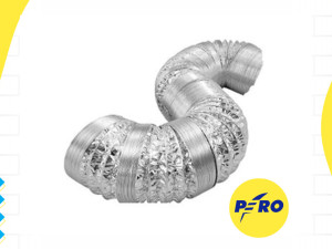 Crijevo fleksibilno aluminijsko za ventilaciju 100mm 3m 420-952 C — fotografija 1