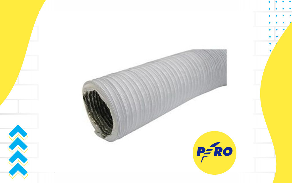 Cijev za napu PVC-AL 100/1000 EUROPLAST — fotografija 1