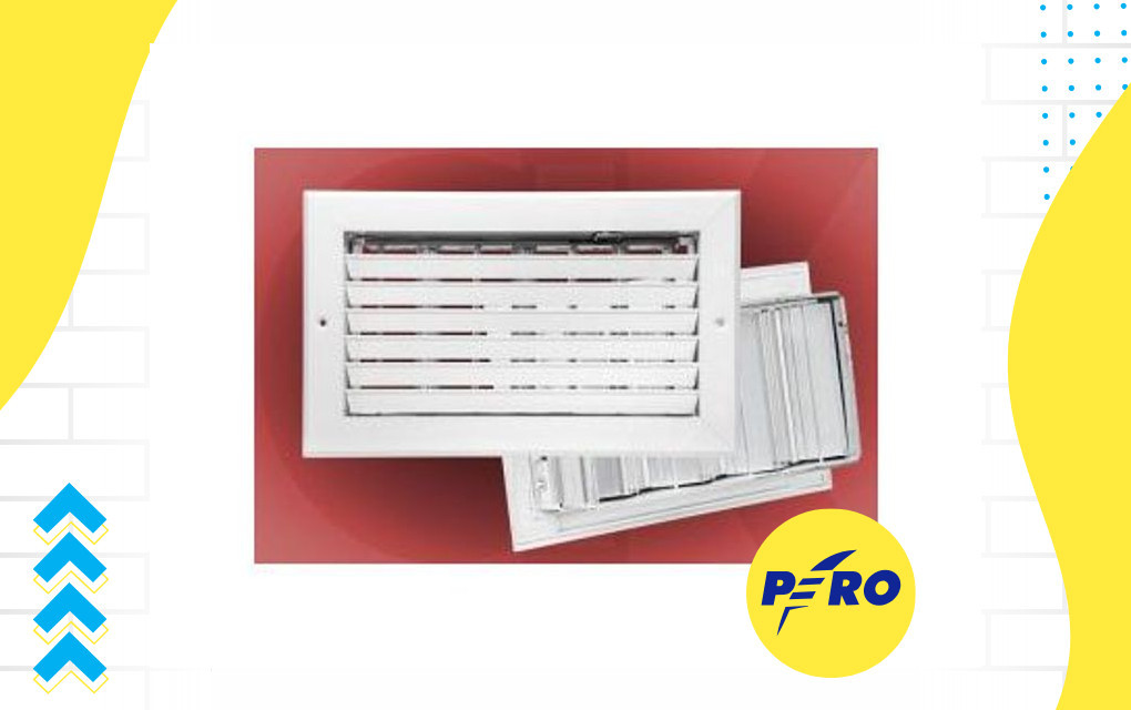 Rešetka zidna bez reg. 425x230mm bijela 9822 ANKO — fotografija 1
