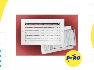 Rešetka zidna bez reg. 350x150mm bijela 9849 ANKO — fotografija 1