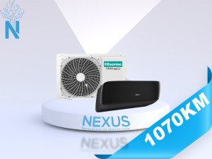 Hisense Klima Apple Pie Pro Crna TG35 12-Ka Inverter WIFI — fotografija 1
